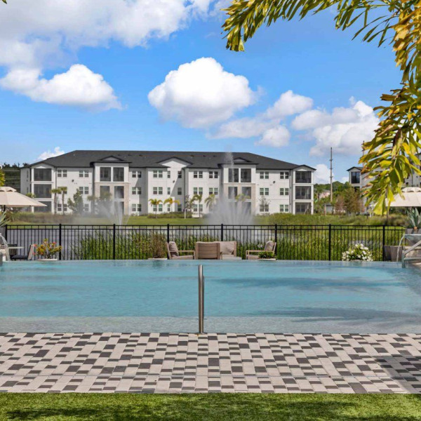 Pool and Lake View